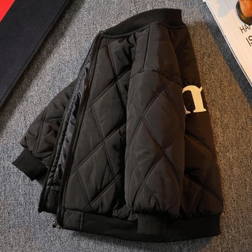 夾棉秋冬季中大童男孩加厚外套