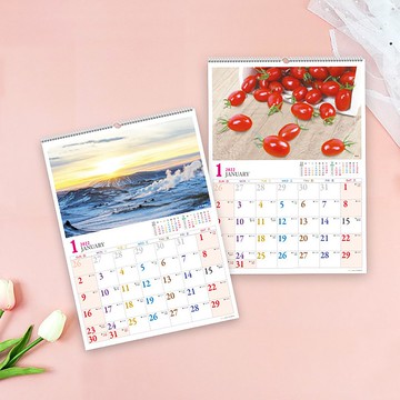 Chuyu 22年4k吊掛式月曆 掛曆日曆 農曆行事曆年曆 直式 Pinkoi 設計購物網站 Line購物