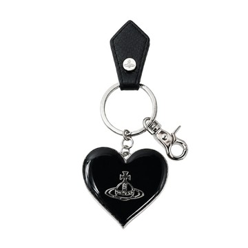 Vivienne Westwood MirrorHeart經典鏡面愛心土星鑰匙圈