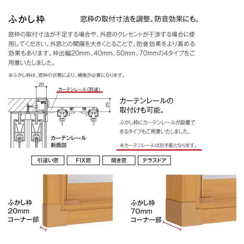 インプラス 引違い窓 4枚建 和紙調複層ガラス(組子なし) W：2,001