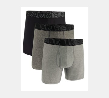 [UA]男  Tech 6吋四角褲(3入)-人氣新品