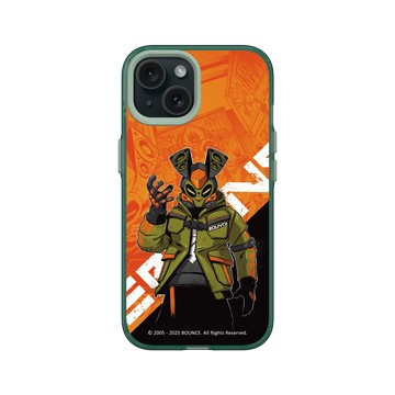 iPhone 15 Clear 憂墨綠 - BOUNCE - Bomb the system