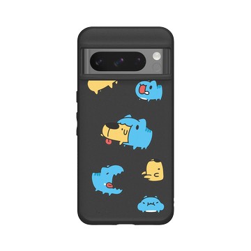 Pixel 8 Pro SolidSuit 黑 - 貓貓蟲咖波 Bugcat Capoo - 狗狗吃到飽