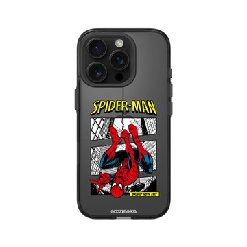iPhone 16 Pro Clear (相機按鈕) 酷墨灰 - 蜘蛛人 Spider-man - 蜘蛛人 - 命懸一線