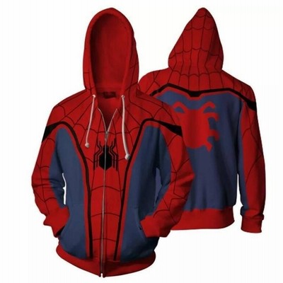 単品購入可 KAKAZZY SPIDER MAN HOODIE スパイダーマン パーカー