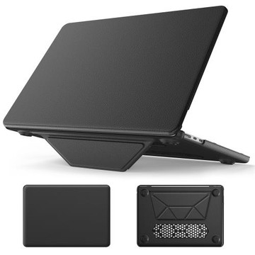 適用于蘋果筆記本電腦pro13保護殼MacBook pro14散熱支架防摔皮套
