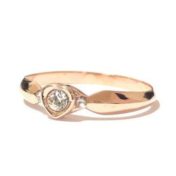 心形圖案戒指 (可作為尾戒)