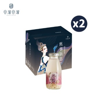 【谷溜谷溜】呵護彤顏禮盒－薏仁露6瓶ｘ2盒 廠配