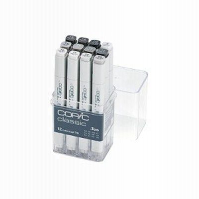 Too コピック 12色セット TGセット