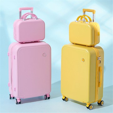 行李箱20寸網紅ins潮拉桿箱萬向輪20小型新款密碼旅行皮箱子24女