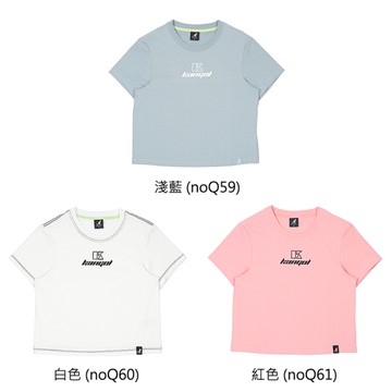 KANGOL 短袖T恤 短版上衣 女款 65221002