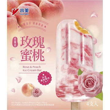 [家速配]小美玫瑰蜜桃雪糕