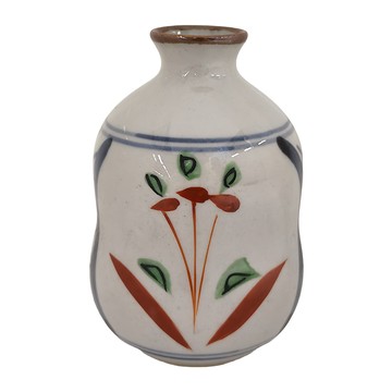 佐和陶瓷 金繪間取花德利 日本製造  多色組合  1個