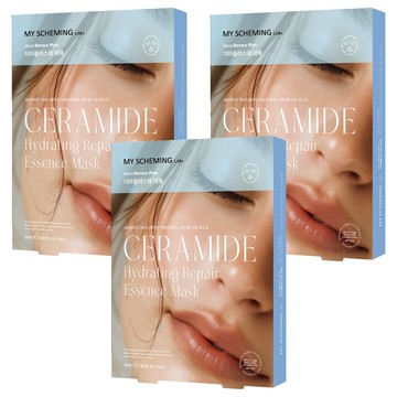 MY SCHEMING 我的心機 關於肌膚 神經醯胺水潤修護精華面膜  4入  3組