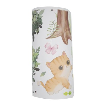 DIY無痕壁貼墻貼  90 x 30cm  綠樹小貓