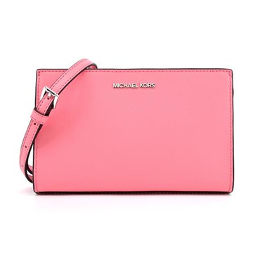 MICHAEL KORS SHEILA防刮拉鍊斜背包-小/玫瑰粉