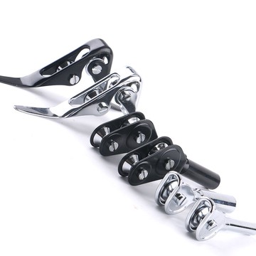 甲魚槍不銹鋼滑輪頂環葫蘆帶槽軸承滑輪錨魚竿江釣竿導眼導線銅