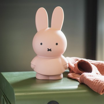 Miffy米菲兔莫蘭迪公仔存錢筒 (中號) - 淺粉色