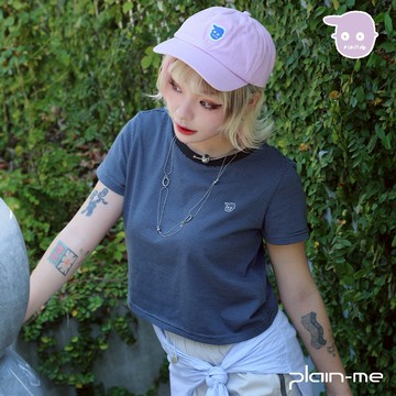 plain-me [小P社長] 女短袖 條紋 短袖 合肩 女上衣 [PLN0086-252]