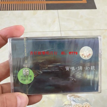 竇唯 幻聽 1999年首版磁帶卡帶 全新未拆封 經典收藏 限量發行 塑封膜完整 年代懷舊 古董級收藏品