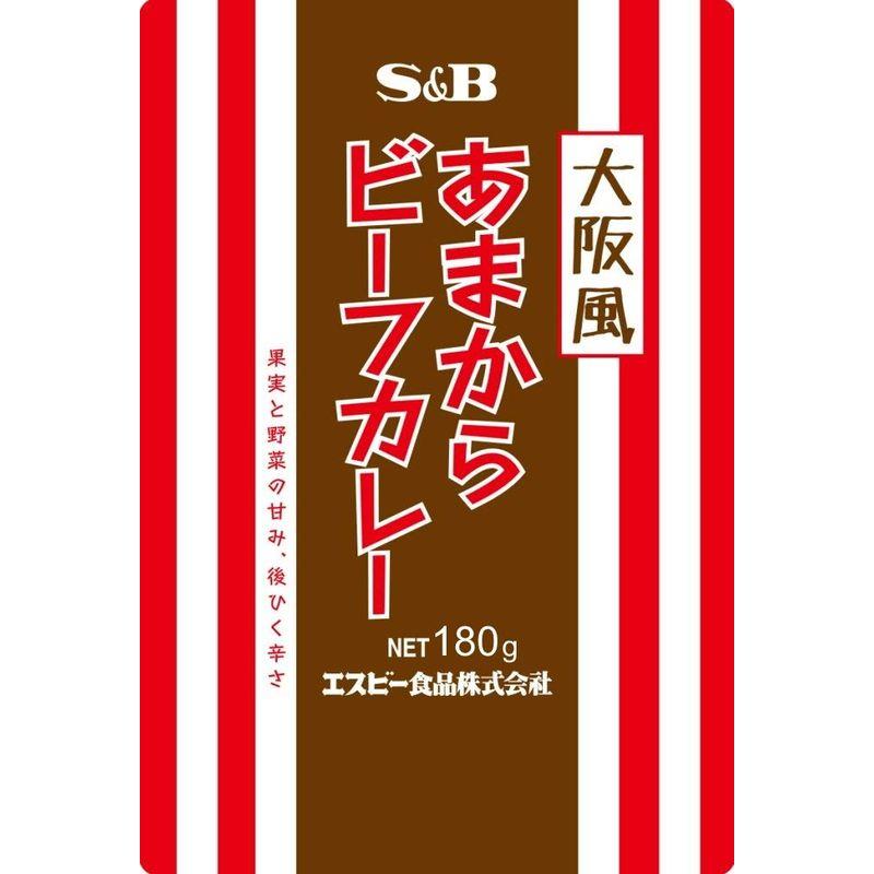 SB 大阪風あまからビーフカレー 180g×20袋