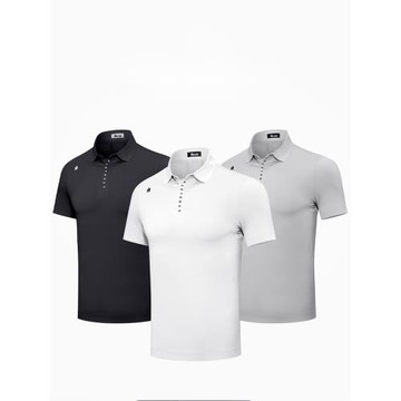 PGM魔眼高爾夫短袖男運動T恤夏季高彈上衣透氣柔軟舒適內搭打底衫