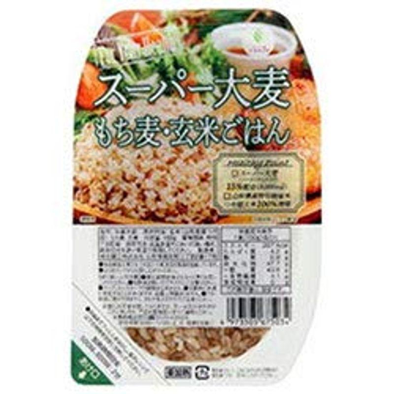 城北麺工 ス?パ?大麦もち麦玄米ごはん 150g×24個入