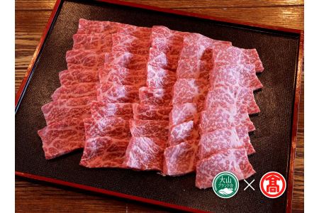 大山黒牛モモ焼肉用500ｇ（大山ブランド会）