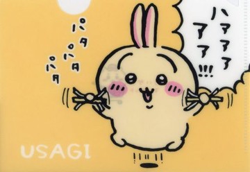 兔子(跳躍)A6文件夾小可愛的小可愛的東西小可愛市場出差店對象商品購入特典