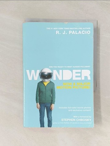 【書寶二手書T1／原文小說_THD】Wonder (Movie Tie-In Edition)_R. J. Palacio