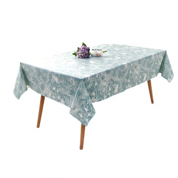 Casa Bella 美麗家居 北歐風防水桌巾 PVC環保塑料  140 x 140cm  湖綠  1條