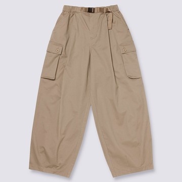 卡其色工裝口袋 卡其色長褲