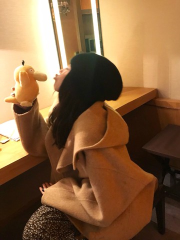 素顏網紅帽子女毛線帽秋冬韓版百搭潮情侶保暖冷帽黑色羊毛針織帽1入