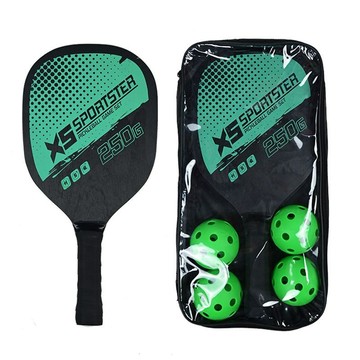 【哆哆購】台湾出貨 匹克球拍 匹克球 匹克球拍三毛球專業板式Pickleball運動板羽球拍入門成人學生套裝