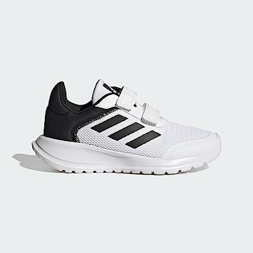 Adidas Tensaur Run 2.0 CF K [IF0354] 中童 慢跑鞋 運動 休閒 魔鬼氈 透氣 白黑