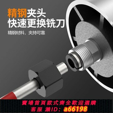 【台灣公司 可開發票】跨境110v伏6檔調速修邊機木工修邊機雕刻機電木銑木材開槽機神器