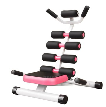 健腹機 【暢麥】家用器材 健身器材 腰椎器 拉伸腰部 背部輔助器開背 拉伸 家用器材 舒適頭枕 柔軟泡棉