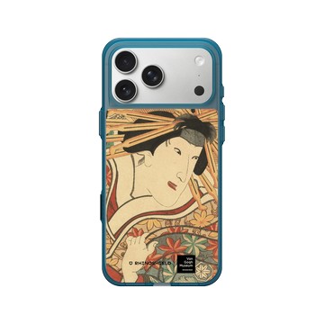iPhone 17 Pro Max Clear (相機按鈕) 夜幕藍 - Van Gogh Museum - 三代目岩井粂三郎 三浦屋高尾