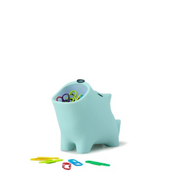 小阿嗚 Awu 雜物收納 (體貼 藍綠) 桌面擺飾文具