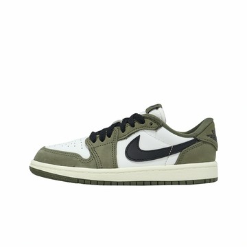 Nike 休閒鞋 Jordan 1 Retro OG PS 中童 小朋友 綠 黑 AJ1 HQ6996-200