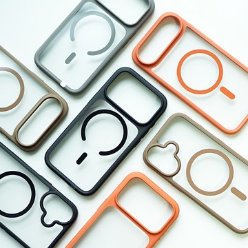 馬卡龍 Magsafe 高透不發黃 手機殼 適用於 iPhone 17 16 15 14 13 12 Promax防摔殼