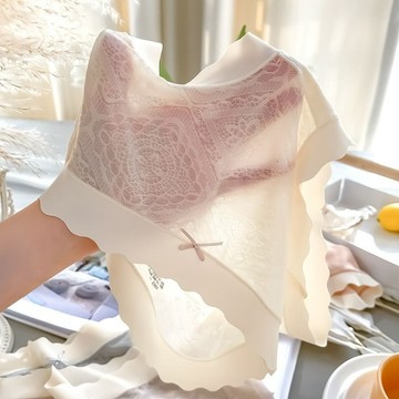 HH312L_冰絲內褲女純棉抗菌襠無痕中腰透氣速乾大碼女胖mm