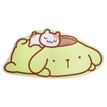 Sanrio 三麗鷗 療癒造型軟式地墊  1個  69 x 34cm  布丁狗 黃色