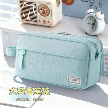 大容量鉛筆盒中小學生筆袋ins風小眾不撞款文具盒女孩高顏值批發