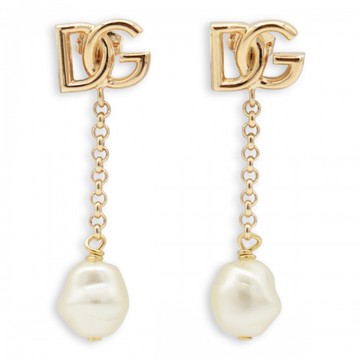 Dolce & Gabbana - Gold Metal Earrings Uni