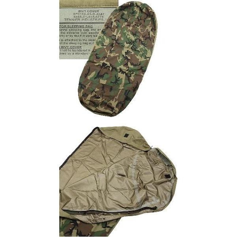 実物 新品 米軍GORE-TEX Improved Modular Sleeping Bag System ウッド