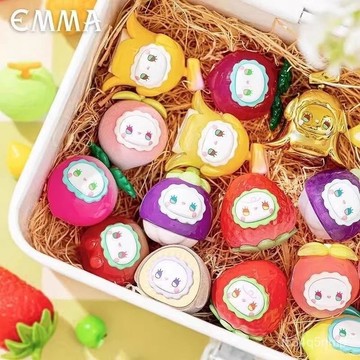 🍋迷你盲袋 盲袋玩具 小擺件盲袋 兒童玩具 公仔小盲袋 EMMA秘境森林繽紛甜心豆盲盒手辦盲袋潮玩具擺件萌粒公仔女生禮
