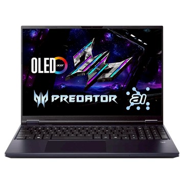 acer 宏碁 Predator 筆記型電腦 16吋 WQXGA IPS 180Hz 霧面/Ultra 9 275HX/NVIDIA RTX 5060 8G  黑色  512GB  16GB  Windows 11  PHN16-73-900P