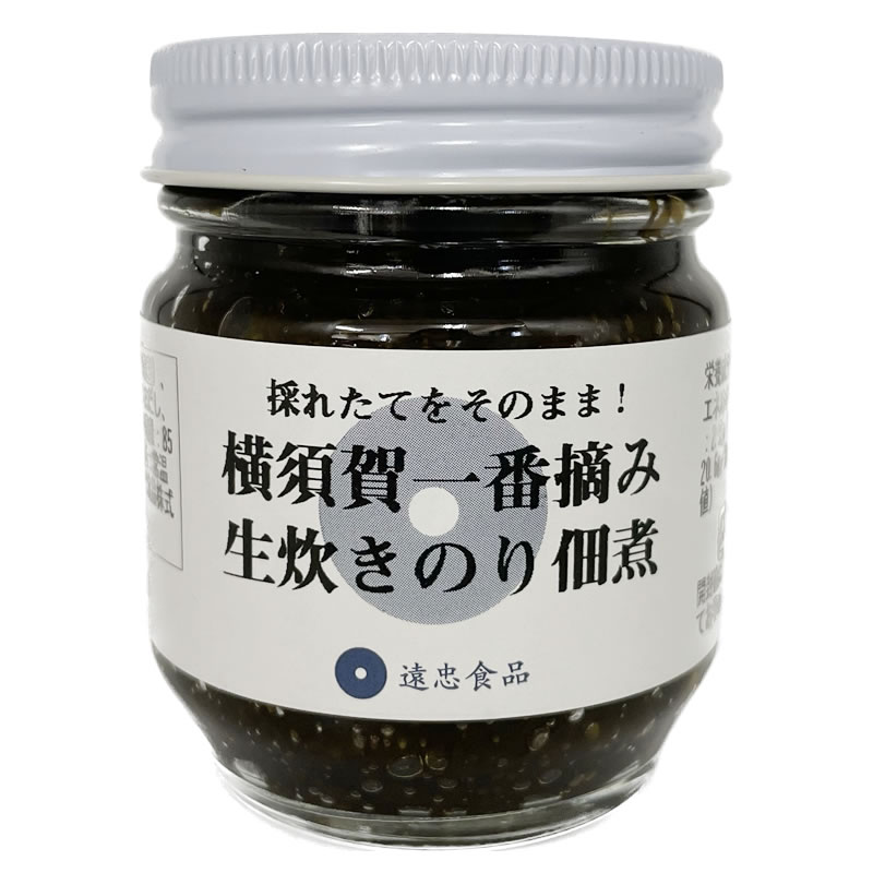 遠忠食品 横須賀一番摘み 生炊きのり佃煮 85g×3個 ※数量限定商品