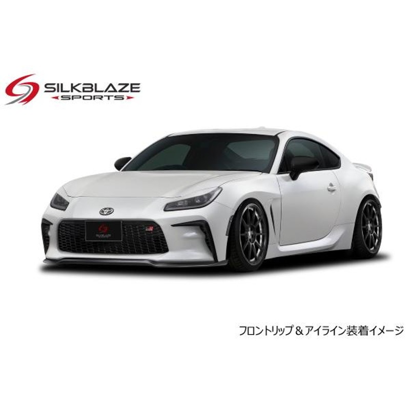 SilkBlaze シルクブレイズ　トヨタ GR86 ZN8 (R03.10〜)アイライン 　カラー：DCK スパークレッド塗装済　品番：TSRGR86-EY